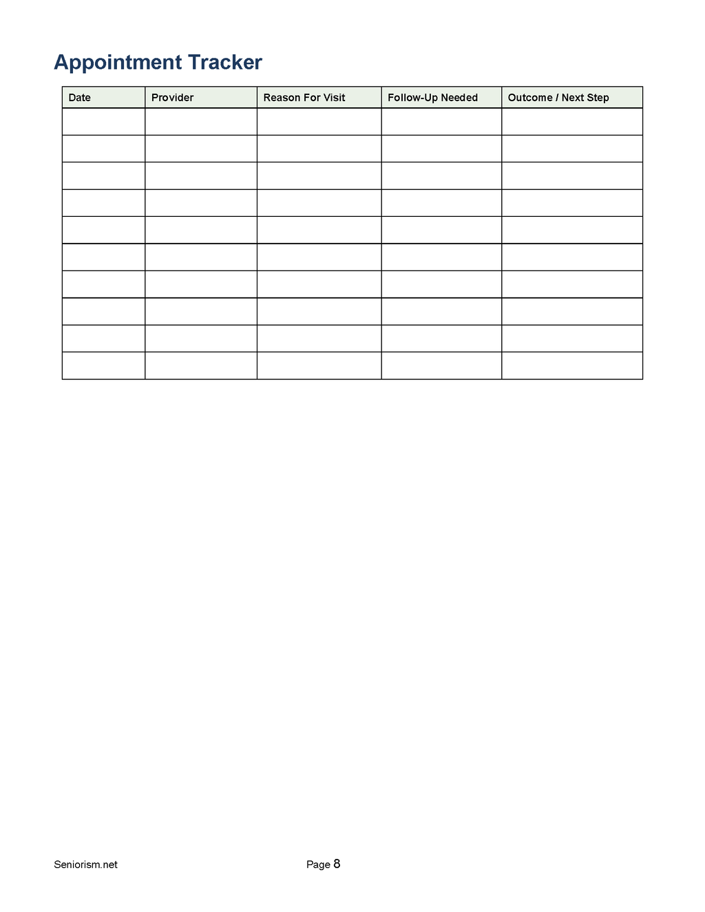 Family Caregiver Companion | Caregiving Organizer & Information Tracker | Instant Digital Download